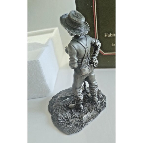 Franklin Mint People of Canada Pewter Figurine The  Wheat Farmer with Box 1977 - Picture 7 of 12